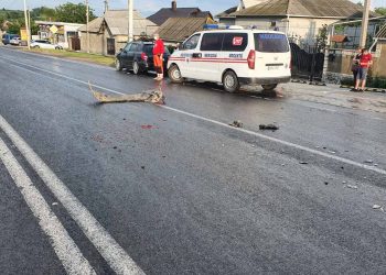 Trei persoane au avut nevoie de îngrijri medicale, în urma unui accident care s-a produs la Orhei