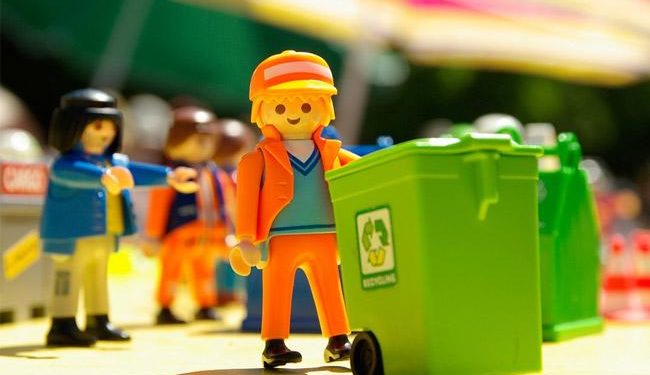 Lego начнут делать из мусора