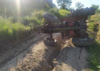 В Ниспоренах мужчина погиб под колесами собственного трактора