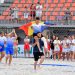 Moldova a urcat pe podium la Europenele de rugby plajă
