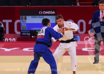 Judocanul Denis Vieru a obținut o victorie la Jocurile Olimpice de la Tokyo