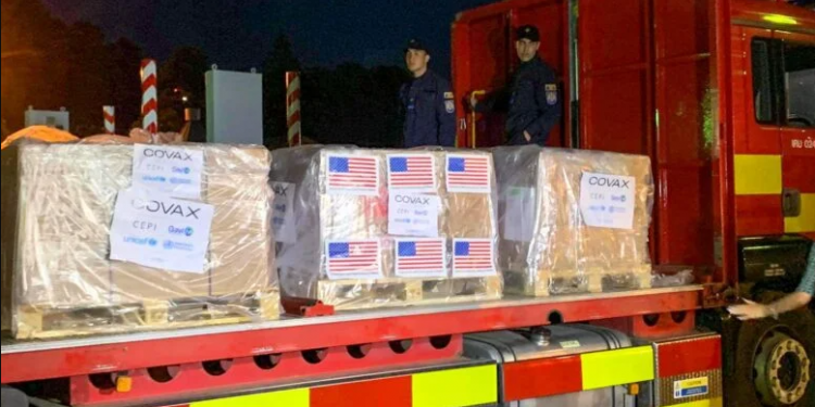 Primul lot de vaccin împotriva COVID -19 Johnson & Johnson oferit de SUA, a ajuns în Moldova