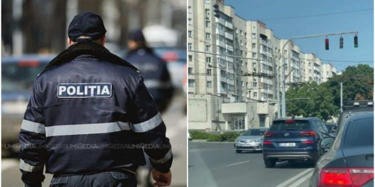Nesimțire fără margini: O șoferiță, surprinsă cum se deplasează pe contrasens la o intersecție din capitală | VIDEO