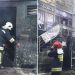 Incendiu în centrul capitalei: Flăcările au cuprins subsolul sediului Ministerului Tehnologiilor și Poștei Moldovei