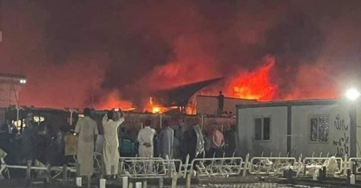 Incendiu puternic la un spital COVID din Irak. Cel puțin 36 de persoane au pierit în flăcări | VIDEO