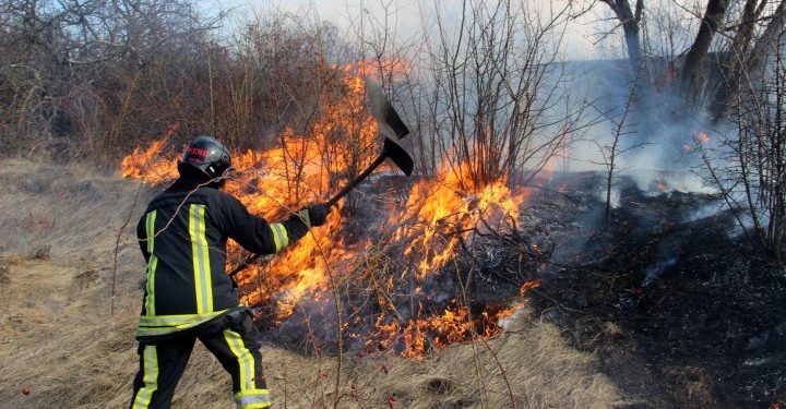 Incendii de vegetație, în raionul Orhei. A ars grâul de pe 14 hectare de teren | VIDEO