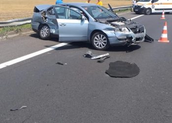 Încă un accident pe Autostrada Soarelui, în România: doi răniţi, 10 persoane implicate | VIDEO