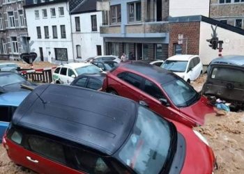 Belgia se confruntă cu noi inundaţii după furtunile violente | VIDEO