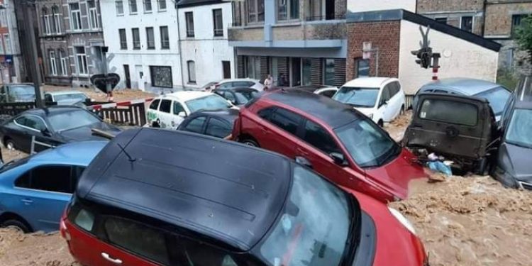 Belgia se confruntă cu noi inundaţii după furtunile violente | VIDEO