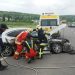 Accident la Orhei. Un Lexus a fost făcut zob. Șoferul a fost descarcerat și transportat la spital | FOTO