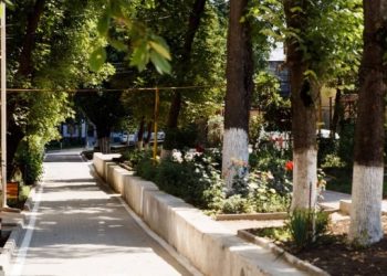 Примэрия Оргеева рекордными темпами ремонтирует дворы многоэтажек