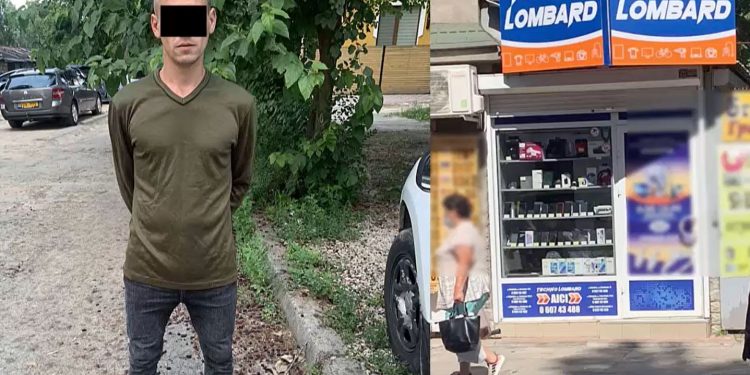 Un tânăr ar fi intrat în casa vecinului, l-a bătut și a furat televizorul din casă. Ce pedeapsă riscă suspectul | VIDEO