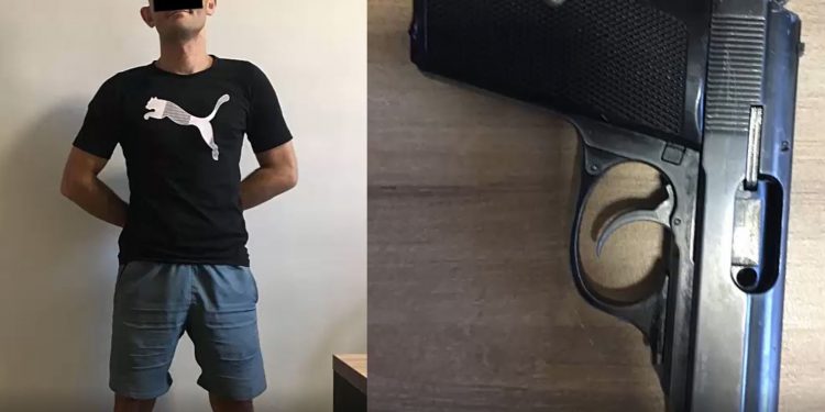 Focuri de armă, în capitală. Doi bărbați riscă până la 5 ani de închisoare pentru huliganism | VIDEO