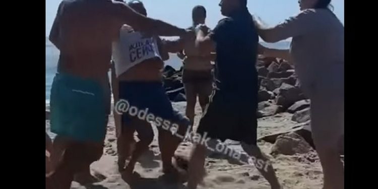 Вице-примар Бельц устроил драку на пляже в Одессе | VIDEO