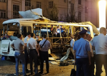 Число пострадавших при взрыве автобуса в Воронеже выросло до 19