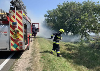Detalii despre incendiul de vegetație din Găgăuzia. Au ars circa 20 Ha de teren. Circulația în zonă a fost restabilită | VIDEO