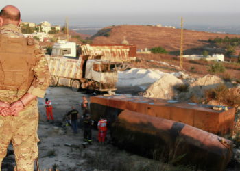 В Ливане взорвался газовый танкер: 20 погибших