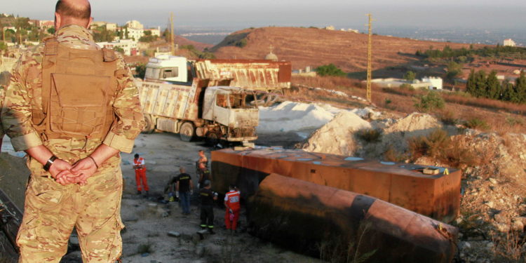 В Ливане взорвался газовый танкер: 20 погибших