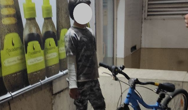 Minor de 11 ani, dat în căutare în Chișinău, prins pe Albișoara cu o bicicletă furată