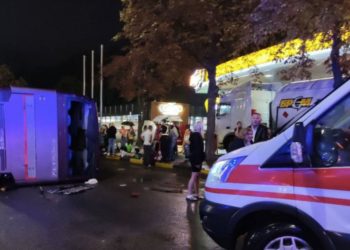 Автобус Кишинев — Москва попал в аварию в Киеве. Сообщается о пострадавших | VIDEO