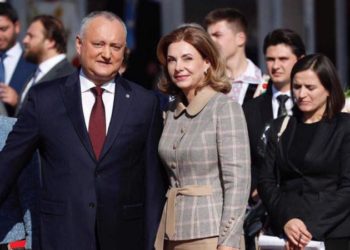 Igor Dodon a plecat la Moscova, împreună cu soția sa, Galina