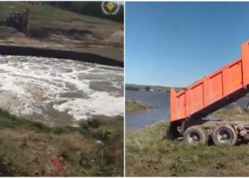 Alertă la Comrat: Nivelul apei în lacul din preajma orașului a crescut cu 1 m | VIDEO