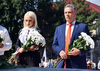 Ziua Independenței, sărbătorită la Orhei, cu un marș pe ritmuri de fanfară, muzică și voie bună: Viitorul Republicii Moldova arată așa cum este astăzi în municipiul Orhei