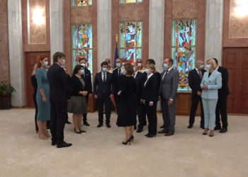 Membrii cabinetului Gavrilița au depus jurământul în fața președintelui | VIDEO