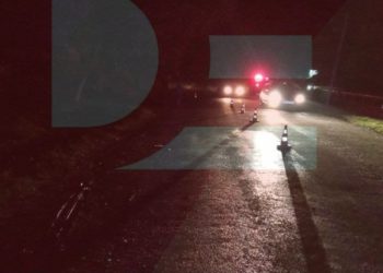 Un polițist de frontieră a accidentat o femeie și pe nepoata acesteia, la Nisporeni | FOTO