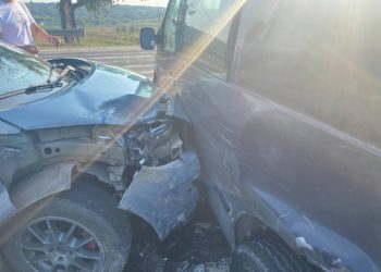 Accident în lanț, la Criuleni: Trei mașini au fost avariate