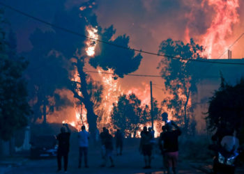 Arestări în Grecia în criza incendiilor. Guvernul promite până la 150.000 de euro pentru fiecare familie care a rămas fără casă