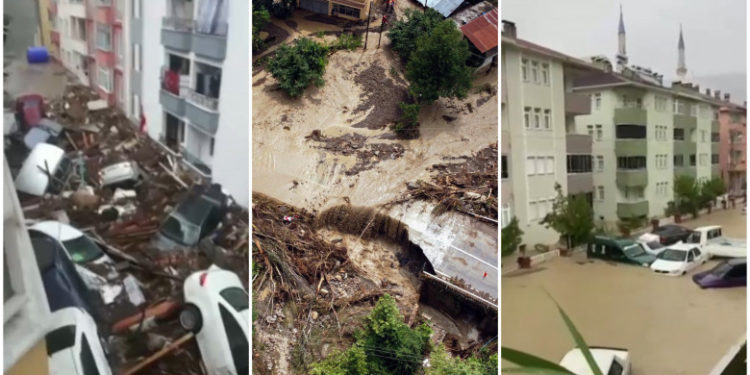 Inundații devastatoare în Turcia. Cel puțin 5 morți în nordul țării, lovit de un ciclon