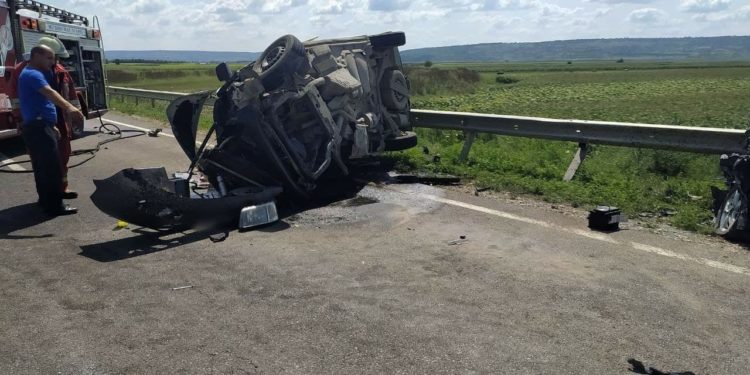 Accident de groază, în raionul Orhei. Un șofer de 52 de ani a decedat la fața locului | FOTO