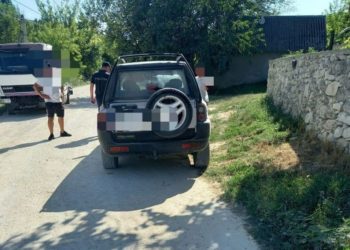 Șoldănești: Un șofer în stare de ebrietate avansată s-a inversat cu mașina