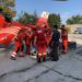 Un bărbat a fost transportat cu elicopterul de la Bălți la un spital din Iași | VIDEO