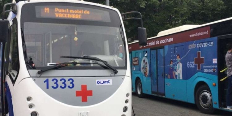 Programul celor două puncte mobile de vaccinare. Unde pot merge cetățenii să se vaccineze anti-COVID | DOC