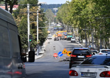 Circulația transportului pe strada Creangă, reluată mâine în totalitate în regim de testare