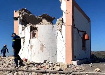 Мощное землетрясение на Крите. Появились видео и фото произошедшего