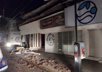 В Мексике произошло сильное землетрясение