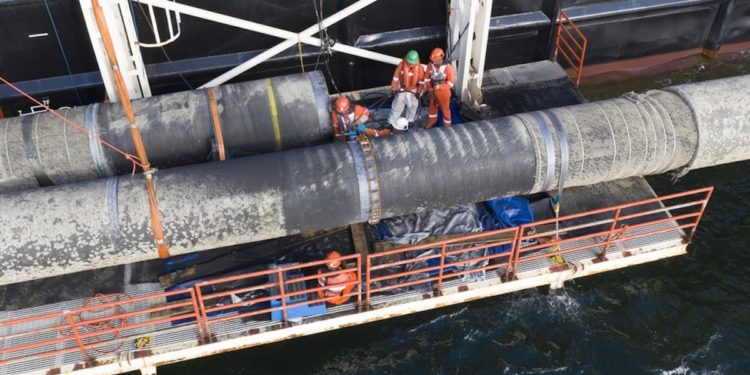 Строительство «Северного потока-2» завершилось