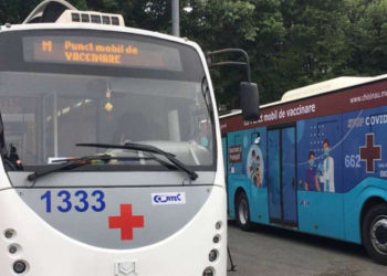 Unde vor staționa astăzi cele două puncte mobile pentru vaccinare anti-COVID-19
