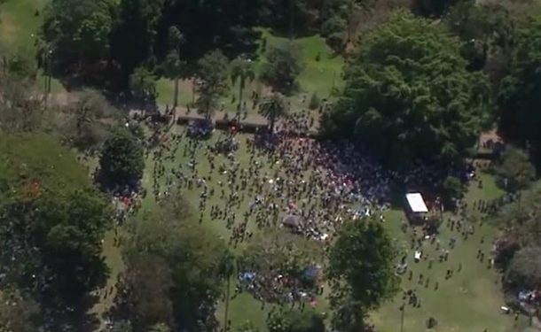 Протесты против карантина в Австралии: сотни задержанных | VIDEO