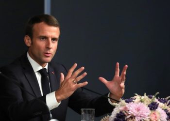 Француза оштрафовали на десять тысяч евро за изображение Макрона в виде Гитлера