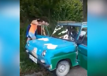 Un polițist local din raionul Briceni a luat la pumni un bărbat: În scandal a fost implicat și o persoană cu probleme locomotorii | VIDEO