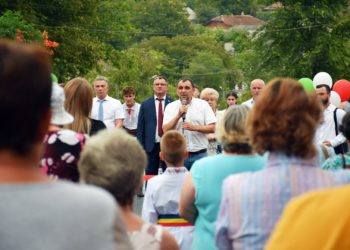 Улицы муниципия Оргеева ремонтируются быстрыми темпами командой Илана Шора