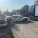 Mașină a INSP, implicată într-un accident, la Briceni. Un polițist — rănit | VIDEO