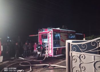 Incendiu devastator, la Criuleni. Un bărbat a ars de viu, iar altul a ajuns în reanimare