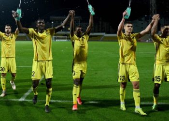 Sărbătoare mare la Tiraspol după ce Sheriff Tiraspol a învins cu 2-0 în primul său meci din UEFA Champions League. Echipa se află în fruntea clasamentului grupei „D” | VIDEO