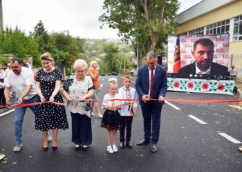 Улицы муниципия Оргеева ремонтируются быстрыми темпами командой Илана Шора
