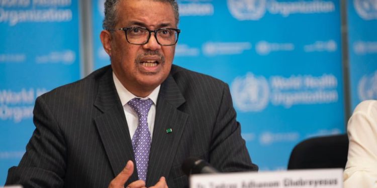 Peste 20 de ţări membre ale UE au propus realegerea lui Tedros la conducerea OMS